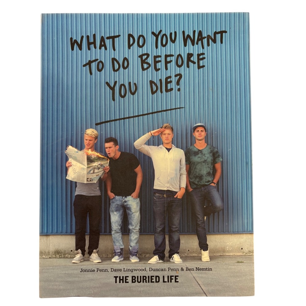 The Buried Life What Do You Want To Do Before You‎ Die Inspirational Book